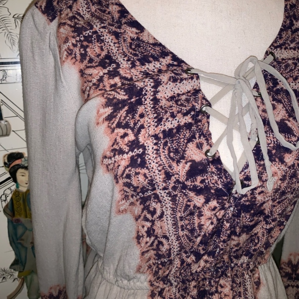 Free People Bohemian Multi-Colored Tunic - Picture 2 of 4